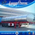 40cbm oil diesel fuel storage tank semi trailer for sale 5