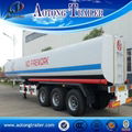 40cbm oil diesel fuel storage tank semi trailer for sale 1