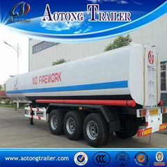 40cbm oil diesel fuel storage tank semi trailer for sale