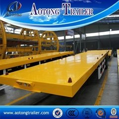 Sell well in 50 countries 40ft flatbed semi trailer for sale
