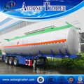 6 compartment fuel tank semi trailer