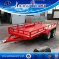 2 tons European Type car trailer for