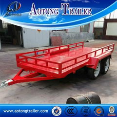 2 tons European Type car trailer for sale 