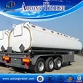 30-40 cbm carbon steel fuel tank trailer