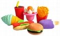 Food shaped erasers  1