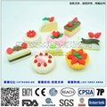 Food shaped erasers  4