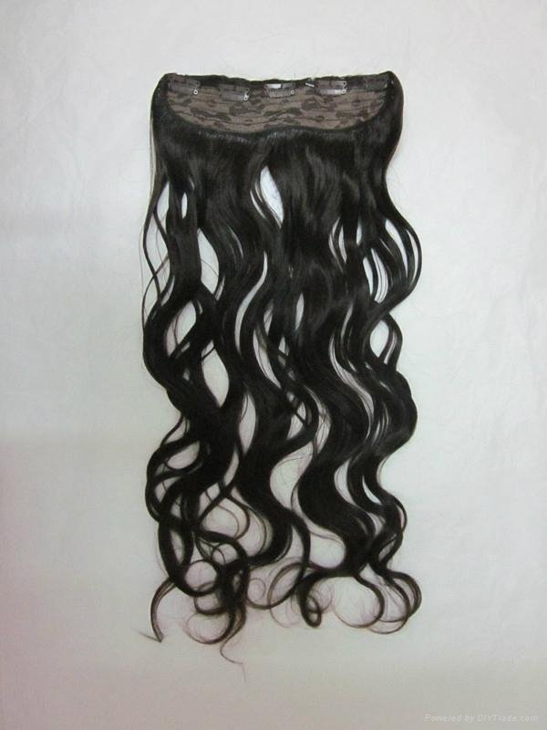  Hair Extensions Clip In Full Head Thick Wholesale Indian Remy   3