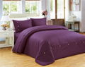 Sateen Stripe Polycotton Duvet Cover Set 3