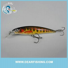 ABS plastic minnow lure  10cm /12g minnow lure hard 