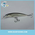 ABS plastic minnow lure  10cm /12g minnow lure hard  5