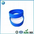 Customized Debossed Silicone Wristbands 2