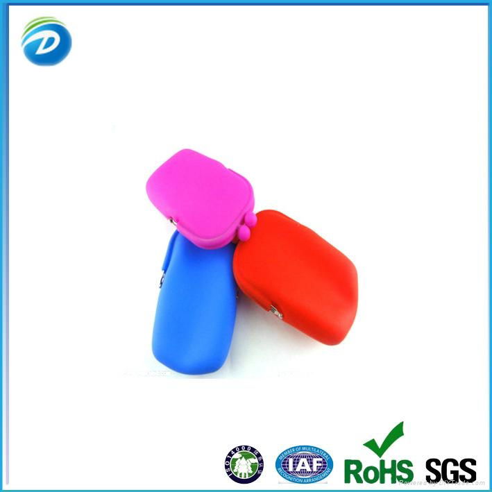 Customized Silicone Rubber Coins Purse