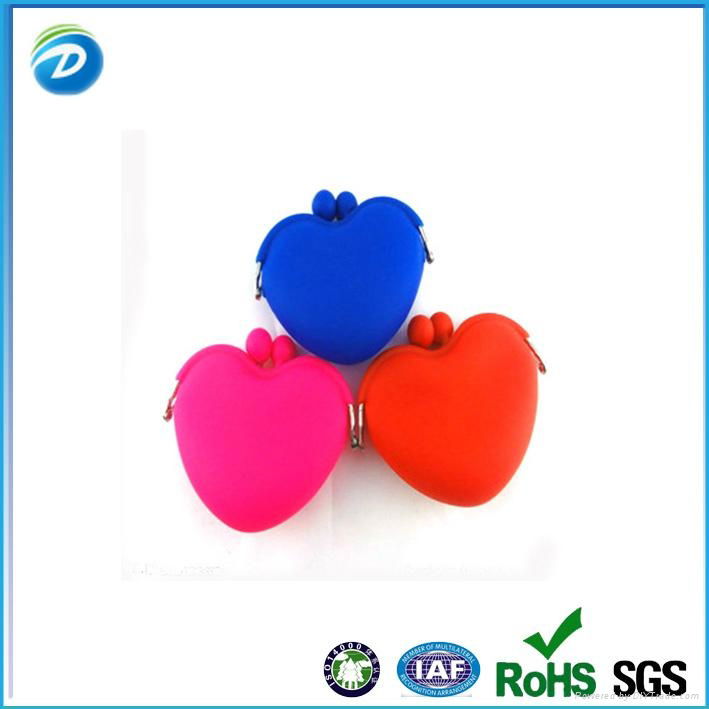 Customized Silicone Rubber Coins Purse 2