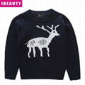 Wholesale ugly christmas deer sweater 2