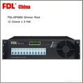 12       x 3kw FDL DP3000 Dimmer Rack