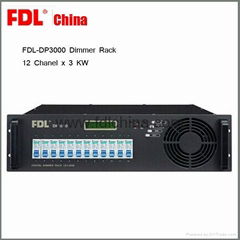 12       x 3kw FDL DP3000 Dimmer Rack