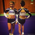 Latest Custom Design Lycra Spandex Cheerleading Uniforms