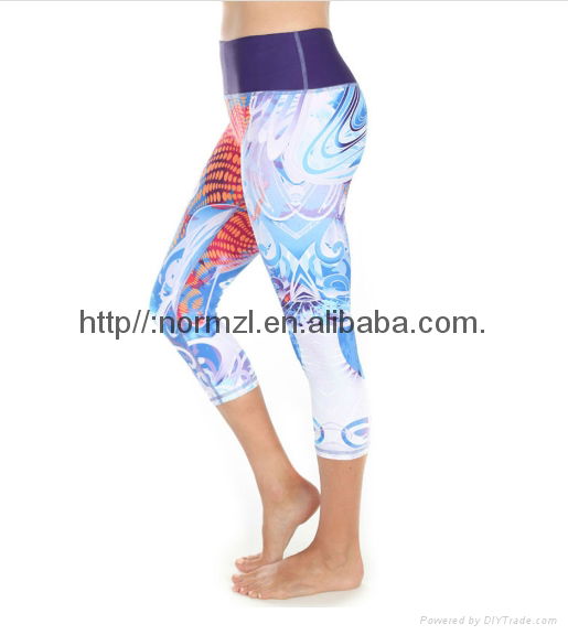 Fashion tight yoga pants for wholesale running sportswear  5