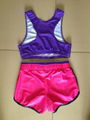 2015 hot sale custom dry fit Printed cheerleading training wear 3