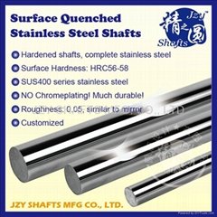surface hardened SUS400 stainless steel round bar HRC56-58 roughness 0.05