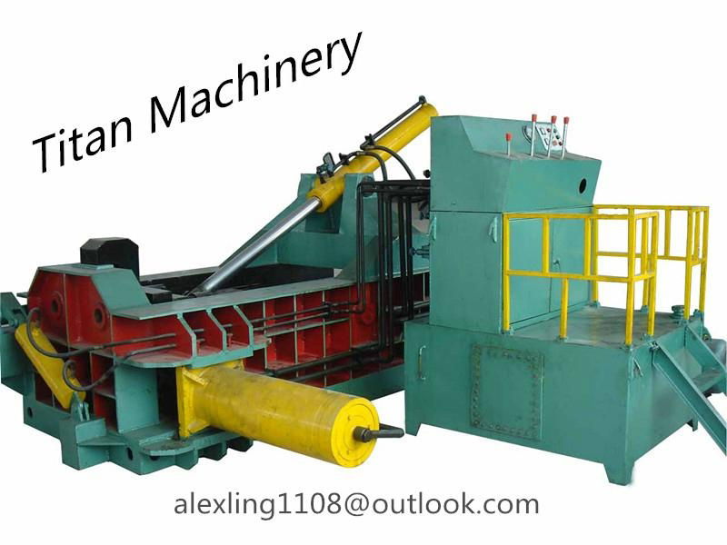 hydraulic metal scrap baling press machine 3