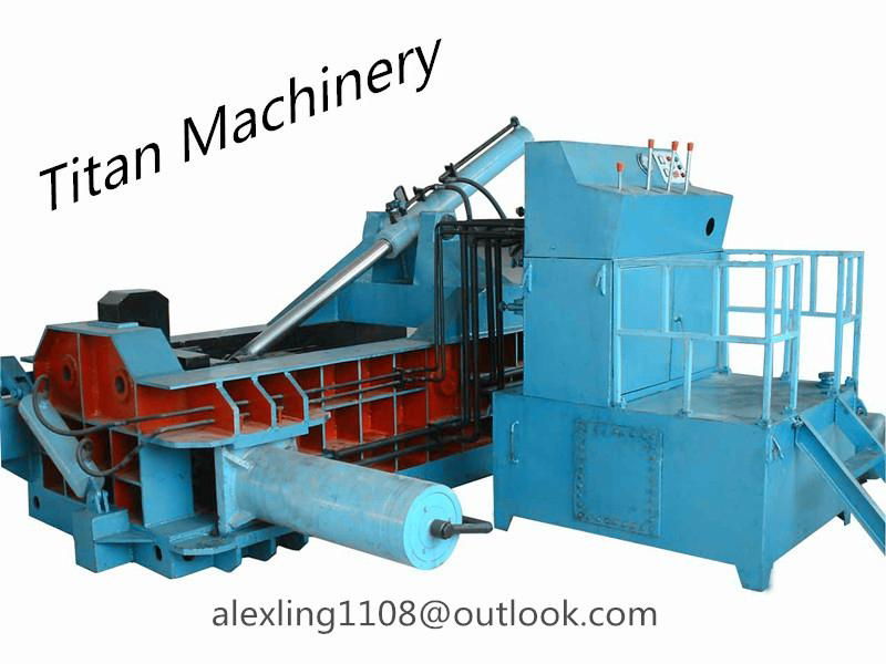 hydraulic metal scrap baling press machine 4