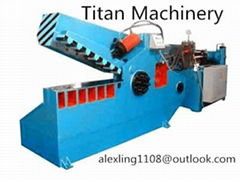 metal scrap shearing machine