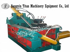 scrap metal baling press machine