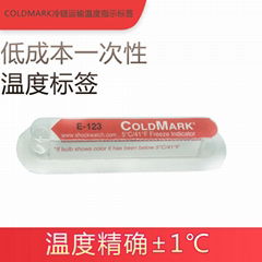 ColdMark冷链温度运输一次性指示标签