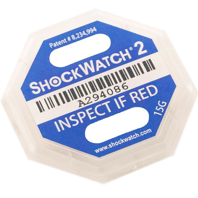 shockwatch2防震標籤木箱運輸監測指示器 2