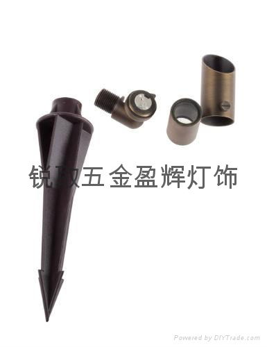 美式纯铜射灯S03 UL认证安全12V LED灯酒店庭院