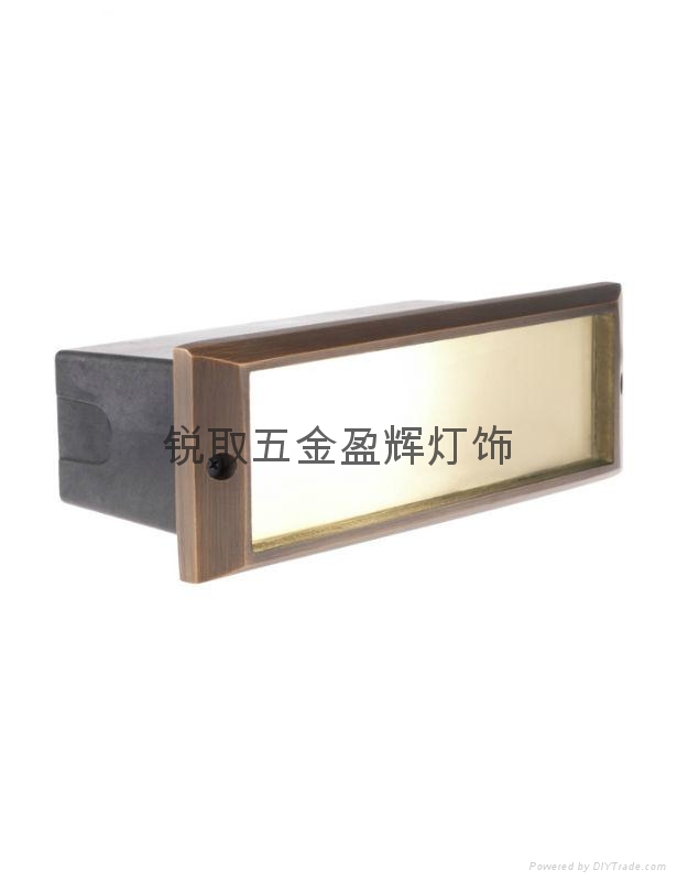 美式纯铜墙角灯SP01 LED景观照明别墅小区用草坪灯 2