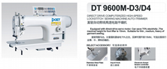 DT 9600M-D3 High speed Direct drive lockstitch industrial computerized pants mak