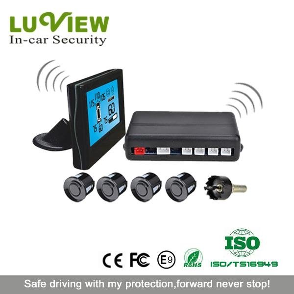 Wireless LCD Screen Car Wireless Blind Spot Sensor for Universal Vehicle 3