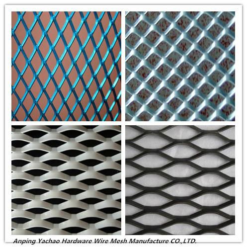 High quality diamond aluminum expanded grill mesh sheets 3