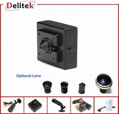 700TVL Color Mini Camera with Optional Lens