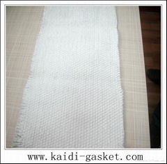 Asbestos fiber cloth without dust 