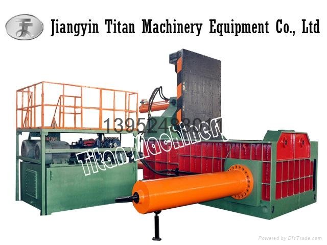 135 tons hydraulic scrap metal baler machine 2