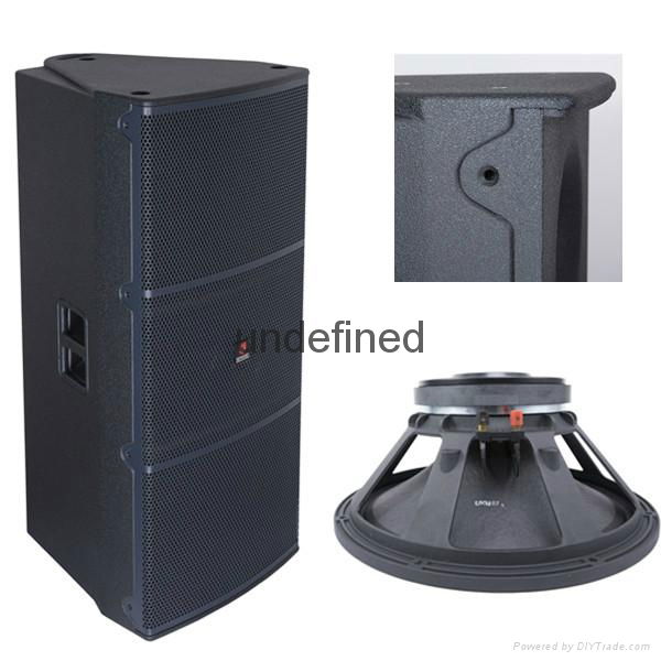 Dual 15'' Pa speaker Pro Audio loudspeaker 3