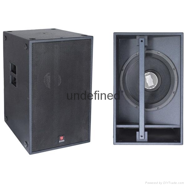 Single 18'' Sub 1250W BASS BIN subwoofer