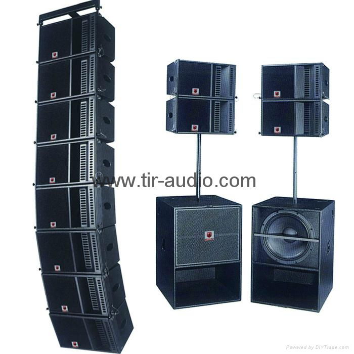 active line array column speaker system 4