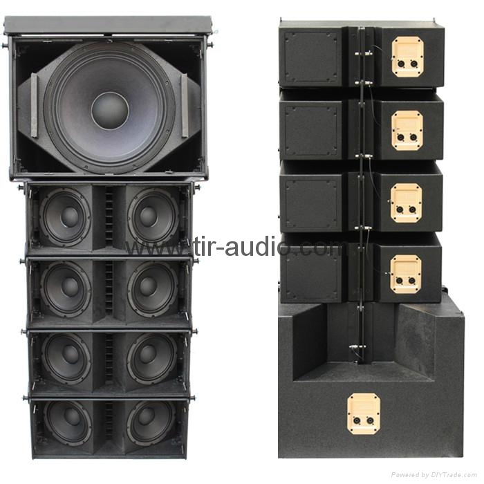 line array speakers diy