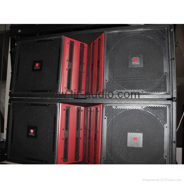 China musical instrument stage line array speakers+Dual 15'' Line Array 3