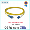 Ce Fcc RoHs approved Fiber Optic Single mode Duplex LC Adapter 1