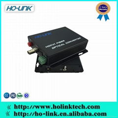 New designed 1-CH HDCVI video to fiber optical Converter, video digital optical 