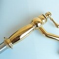 Solid Brass Single Handle Contemporary Ti-PVD Finish Bathroom Sink Faucet 5