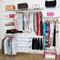 Ingenious wire closet shelving kits for all wardrobes  1