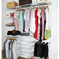 Ingenious wire closet shelves for all