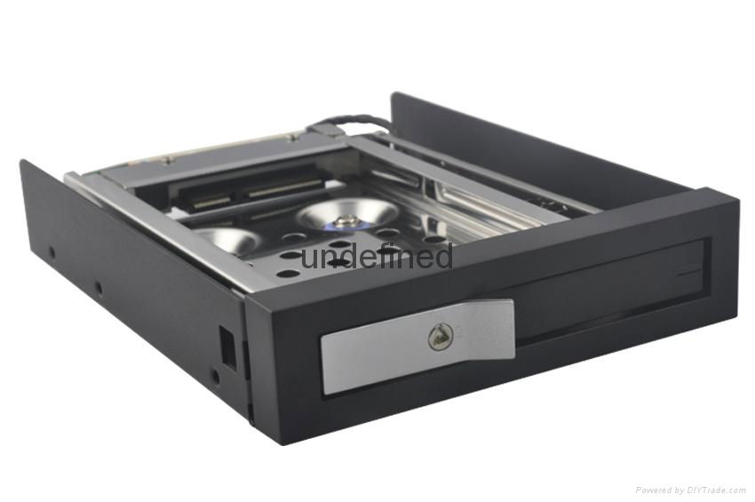 unestech2.5” 1盤位，ST2511防震型硬盤抽取盒 3