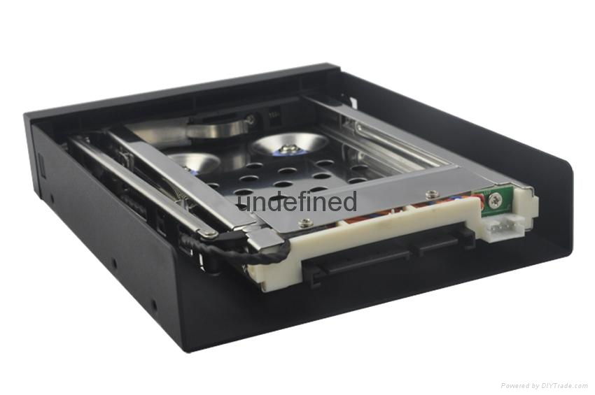 unestech2.5” 1盤位，ST2511防震型硬盤抽取盒 4